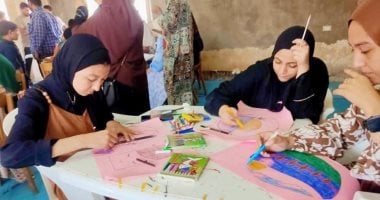 مسابقة الرسم الفورى لشباب قلين بمشاركة 100 طليع وطليعة