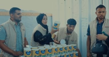 مصر تدعم أطفال غزة بتوزيع حليب الأطفال عبر اللجنة المصرية بالتفاصيل والفيديو