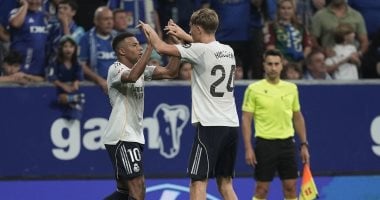 ملخص وأهداف مباراة ريال أوفييدو ضد ريال مدريد 0-2 في الدوري الإسباني