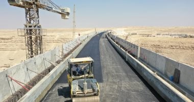 هيئة الطرق تعرض مراحل تنفيذ الكوبري العملاق "قطار في السما"