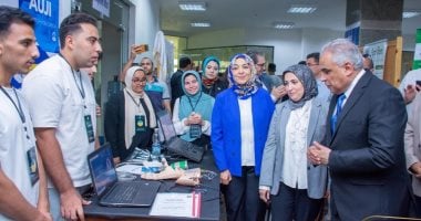 وفد كلية الهندسة بدمنهور يشارك في الملتقى العلمي الأول للابتكار المستدام بجامعة طنطا