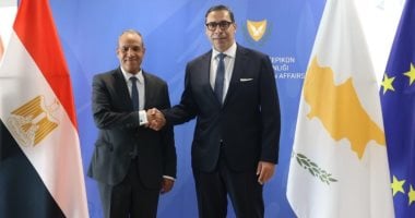 وزير الخارجية يناقش مع نظيره القبرصي آخر تطورات الأوضاع في قطاع غزة