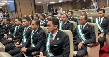 بدء مراسم أداء القسم لأعضاء هيئة قضايا الدولة الجدد في وزارة العدل