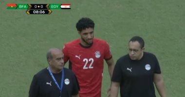 تشخيص إصابة عمر مرموش بالأشعة بعد كدمة في مواجهة مصر وبوركينا فاسو