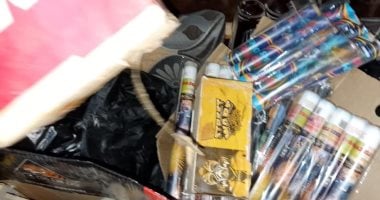 ضبط تشكيل عصابي متخصص في تصنيع الألعاب النارية بحوزتهم 43 ألف قطعة غير مرخصة