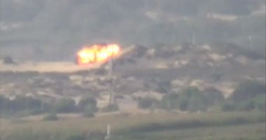 فصائل فلسطينية تعلن إشعال النار في دبابة إسرائيلية بعبوة ناسفة في غزة