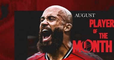 مبيومو يتوج بلقب أفضل لاعب في مانشستر يونايتد لشهر أغسطس