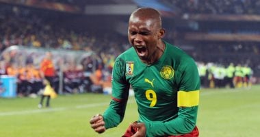 منتخب مصر يتفوق على الكاميرون بثلاثية هدفين منهما لصامويل إيتو في الوقت القاتل