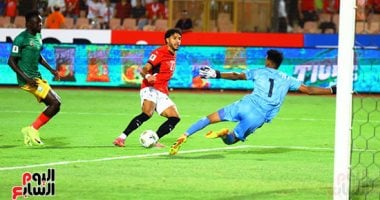 منتخب مصر يتقدم على إثيوبيا بنتيجة 2 - 0 بعد مرور 60 دقيقة مع عرض الصور المُميّزة