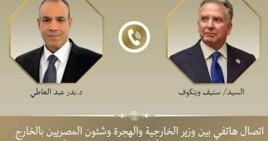وزير الخارجية يؤكد لمبعوث ترامب ضرورة تجاوب إسرائيل مع صفقة غزة لتهدئة التصعيد
